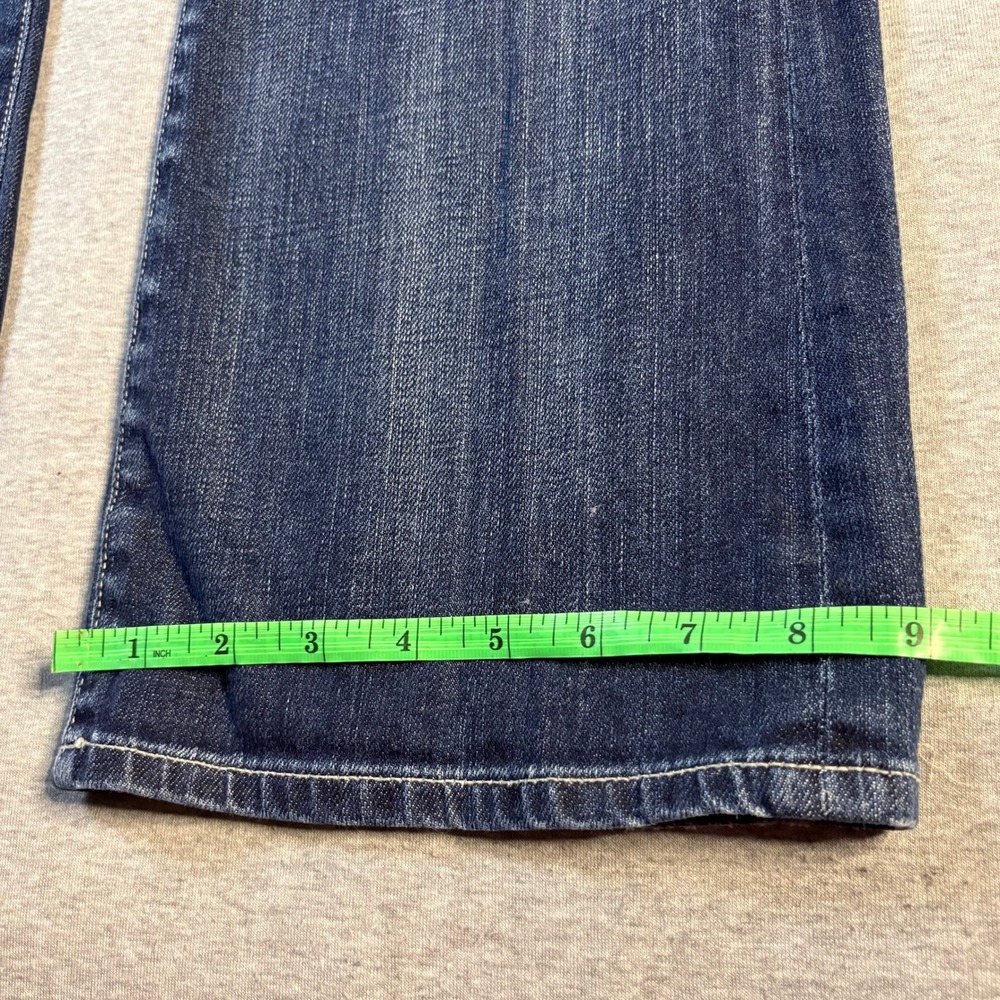 Citizens of Humanity Kelly Bootcut Jeans Blue Wash Low Rise Flare Size 31 (34) - Picture 10 of 12